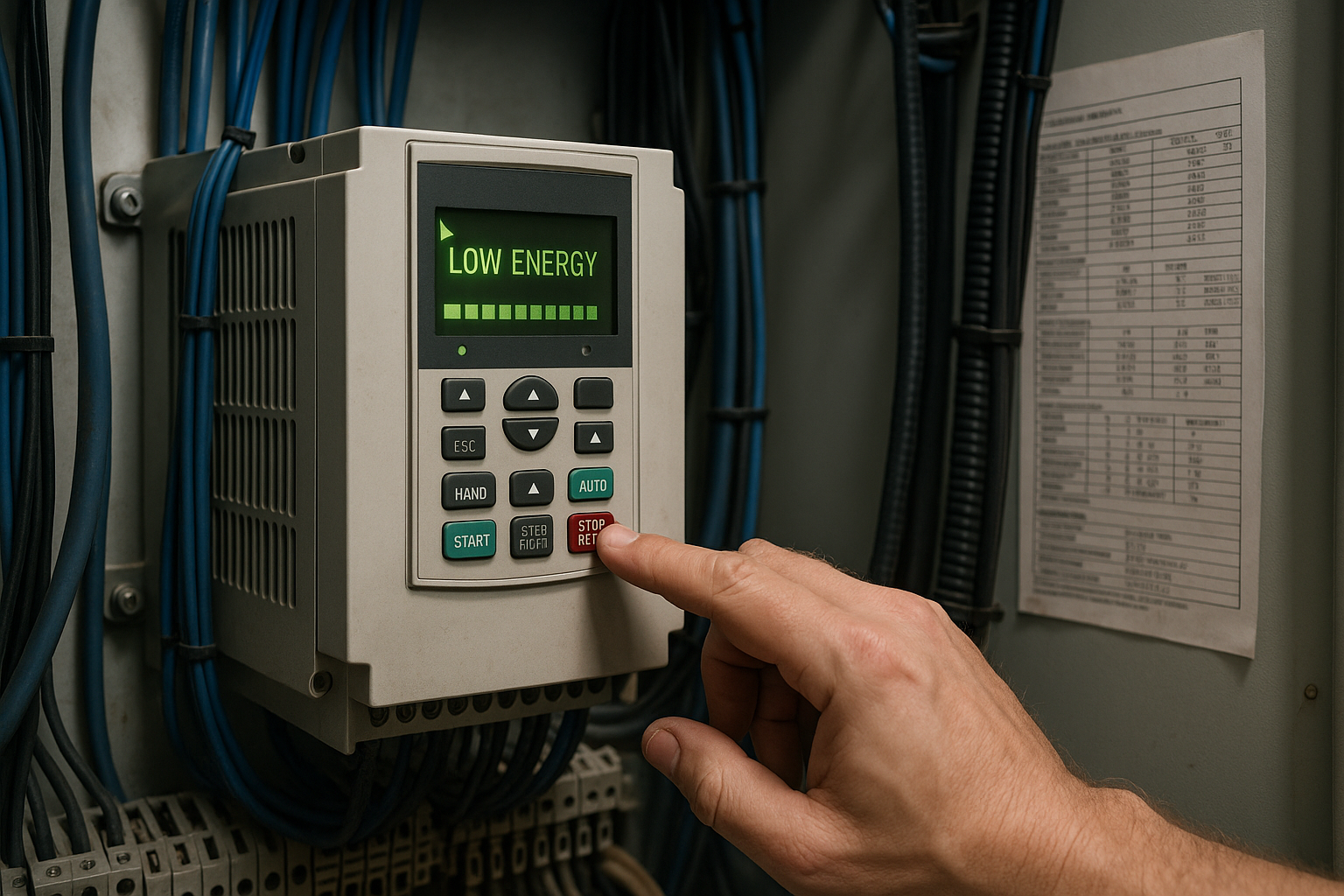 Ahorro energético con variadores